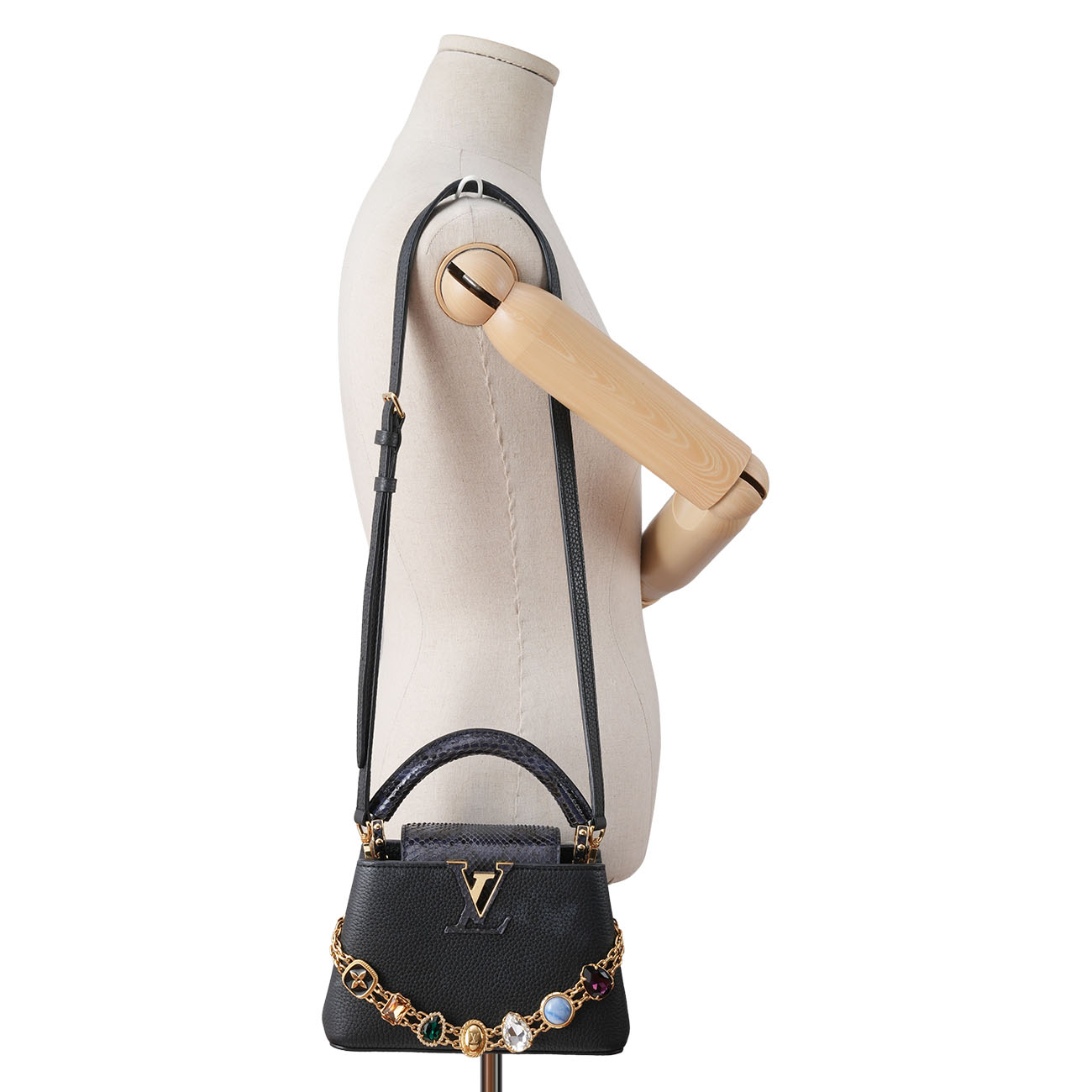 LOUIS VUITTON(USED)루이비통 M88963 카퓌신 미니 파이톤